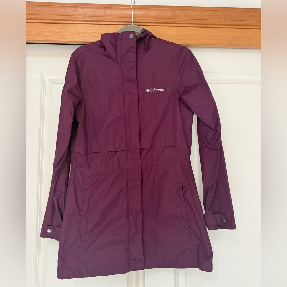 Womens Columbia "Shine Struck II" Omni-Tech Waterproof Vented Rain Jacket size S